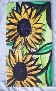 Sunflower framed thumbnail